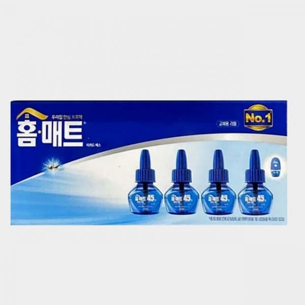 홈매트 리퀴드 교체용 훈증기 리필4개입 180일분