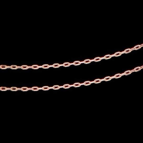 14K 금 앵글 골드 로즈골드 체인 목걸이 줄 연장형