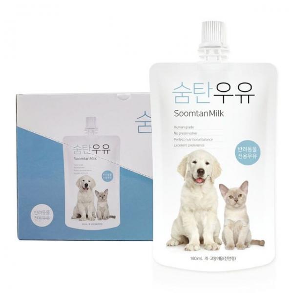 숨탄 강아지 우유 180ml x10
