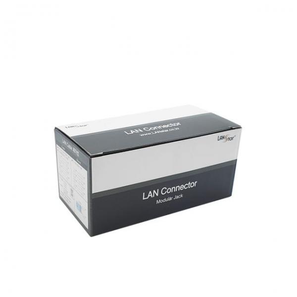 케이블 통과형 RJ45 모듈러 콘넥터 CAT.6 STP 100개입