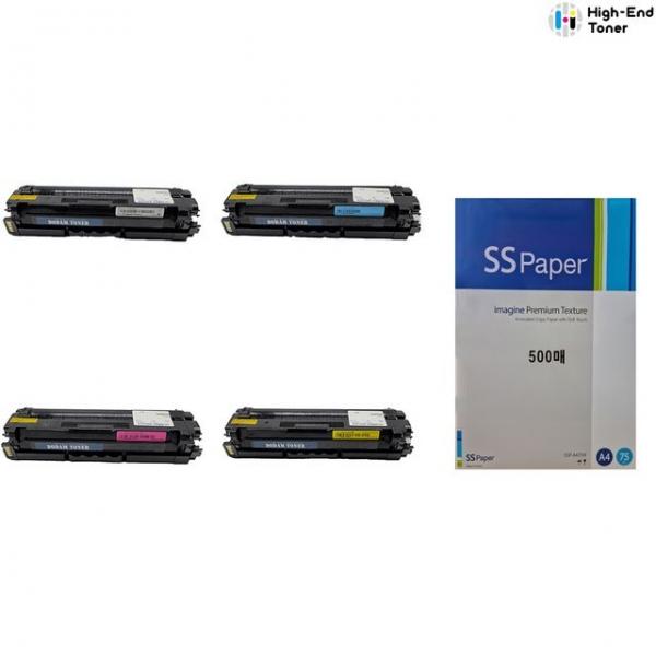 DDA 재생토너  CLP 680DW 대용량4색+용지500매