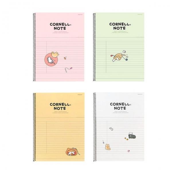 냥냥 코넬 원링노트(8개)