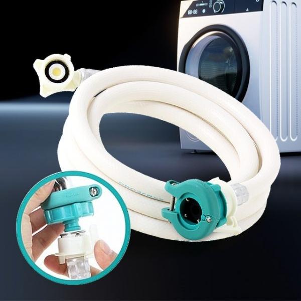 세탁기호스3M 세탁호스 물호스 연결호수 급수 연장 캡