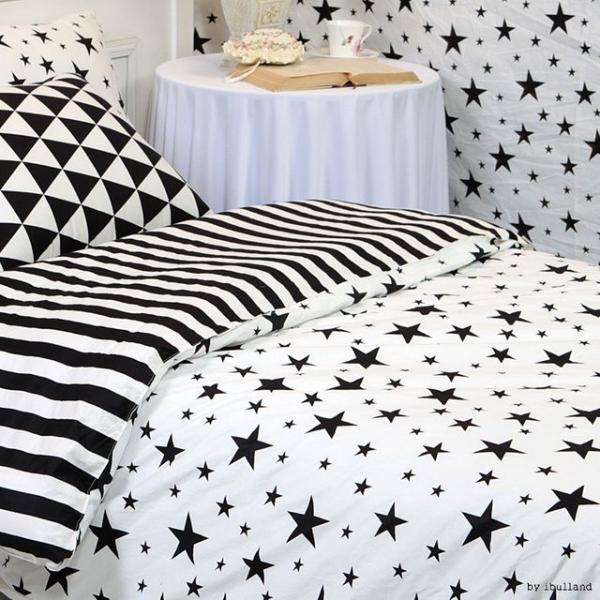 스칸디별 순면 이불커버 Q/S