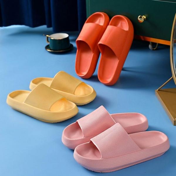 남녀공용 폭신한 쿠션 가벼운 실내 실외 편한 슬리퍼