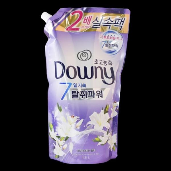 다우니 섬유유연제 화이트티와릴리 1.6L 리필 1개입