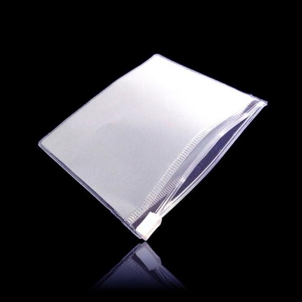 (BM) 반투명 실속 PVC 지퍼백 파우치 11cmX9cm 50매