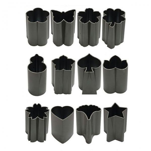 계란 떡 쿠키 모양틀 고명틀 12P