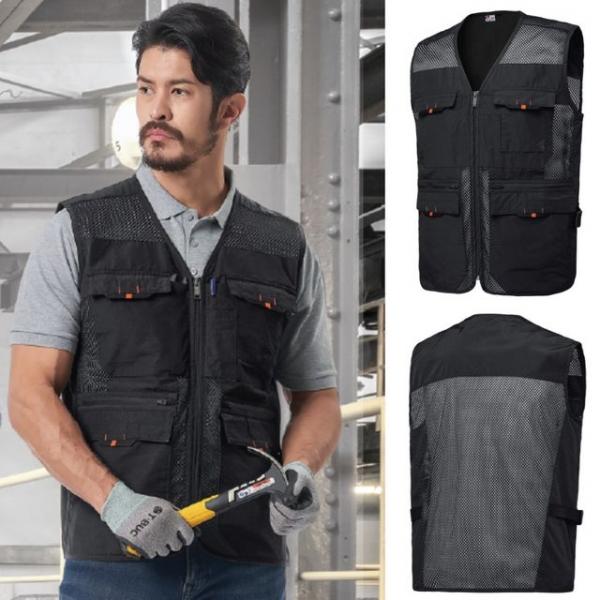작업용조끼 작업 현장조끼 목수 작업복 전기 공구