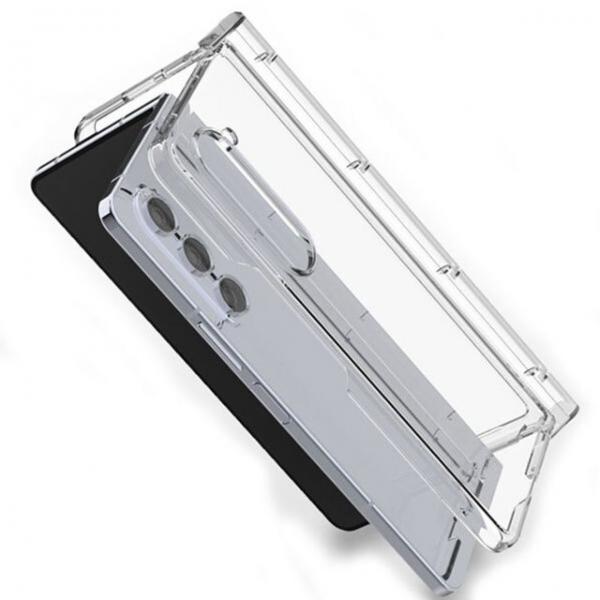 Z폴드6 DCC힌지보호 풀커버 클리어하드 케이스