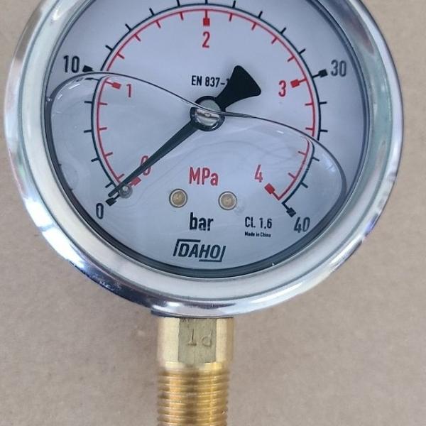 아나로그 압력게이지 압력계 63mm 0~40bar PT1/4