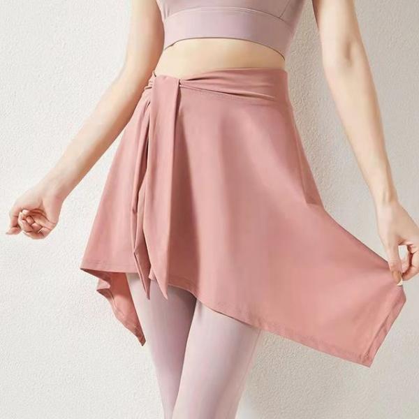 랩스커트 롱 여름 치마 엉덩이 가리개 운동 치마