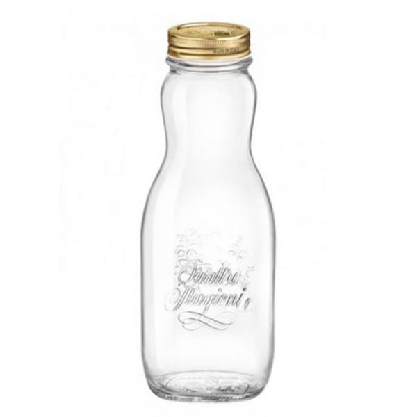 보르미올리 유리병 밀폐용기 주스 우유병 잼병 1L