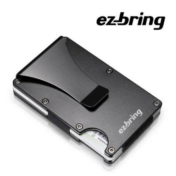 ez-bring 이지브링 항공소재 메탈 카드지갑 머니클립 카드정보 도난방지