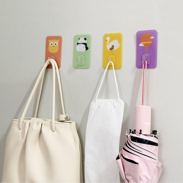 큐트 애니멀 캐릭터 부착 후크고리 30개세트