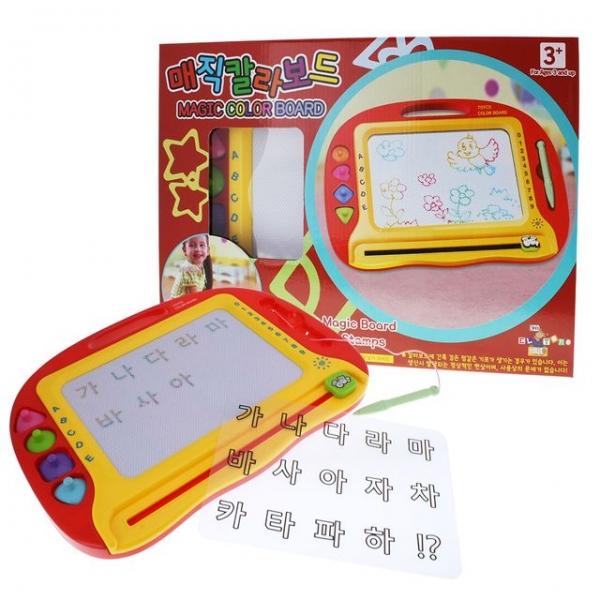토이코 4색 칼라보드 / 마음대로 그렸다 지워요