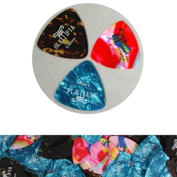 봉지(100개) Cjf60 0.46mm 통기타피크 일렉기타피크