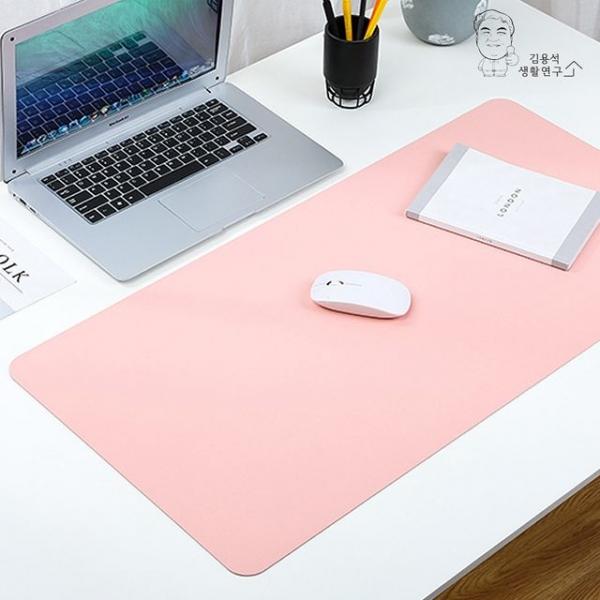 가죽 논슬립 데스크매트 마우스 롱패드 책상매트