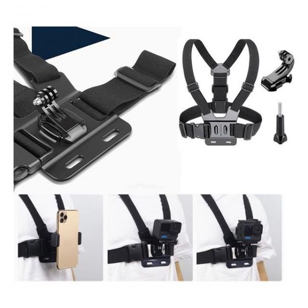 액션캠 가슴 스트랩 체스트마운트 3종세트 악세서리