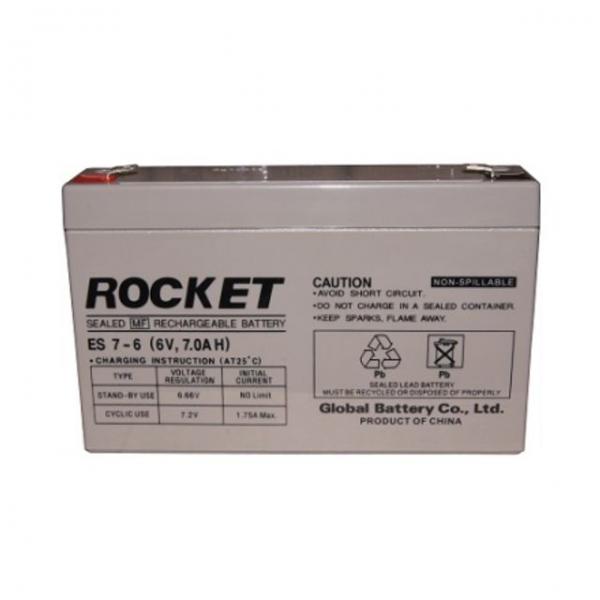 세방전지 로켓트배터리 ES7-6 6V7AH 무보수밀폐형