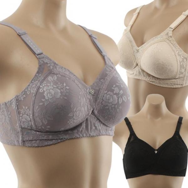 인경 레이스 노와이어 X업 몰드 브라 마약속옷