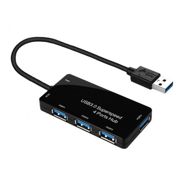 4포트 USB3.0 무전원 허브 마우스 키보드 카드리더기