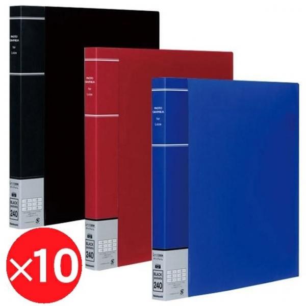 나카바야시 L판(3x5 1면6장 240매 슬림 포켓앨범 10권