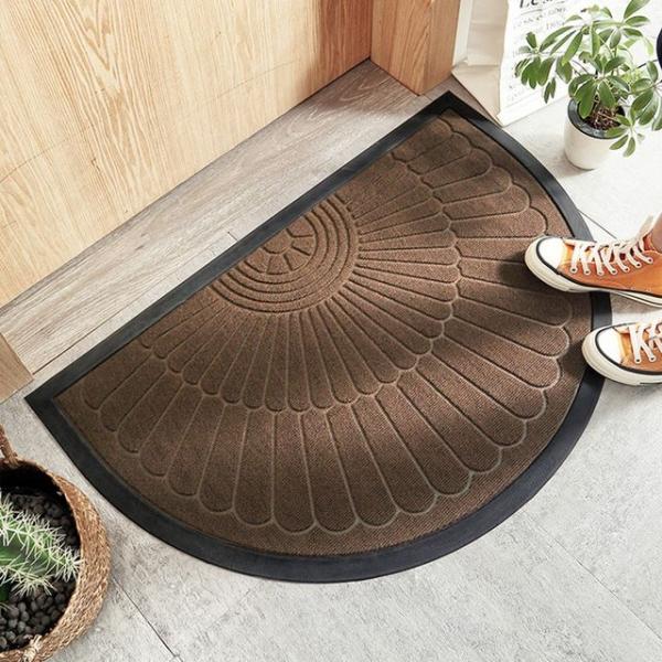 현관매트 반원형 발매트 주방 싱크대 매트 러그 발판
