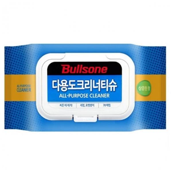 불스원 퍼스트클래스 다용도크리너티슈 70매 / 물티슈