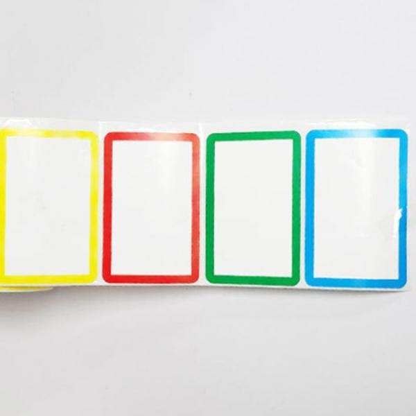 전출지 분류용라벨 컬러견출지 네임 롤 대형 300P