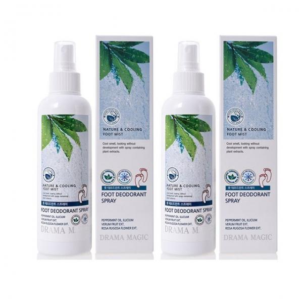 드라마 매직 풋 데오드란트 스프레이 200ml X 2개