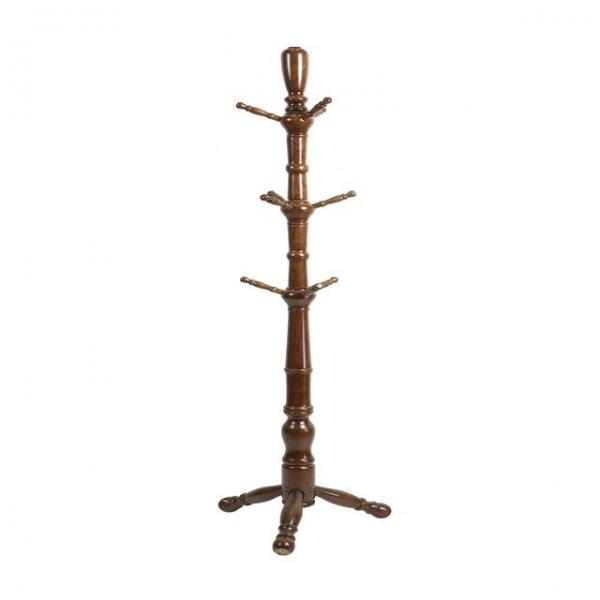 에밀리아 엔틱 스탠드 원목 옷걸이(회전형)/스탠딩행