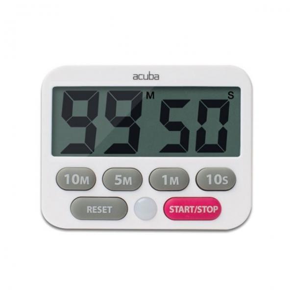 90데시벨 큰 알람소리 쿠킹타이머 주방타이머 화이트