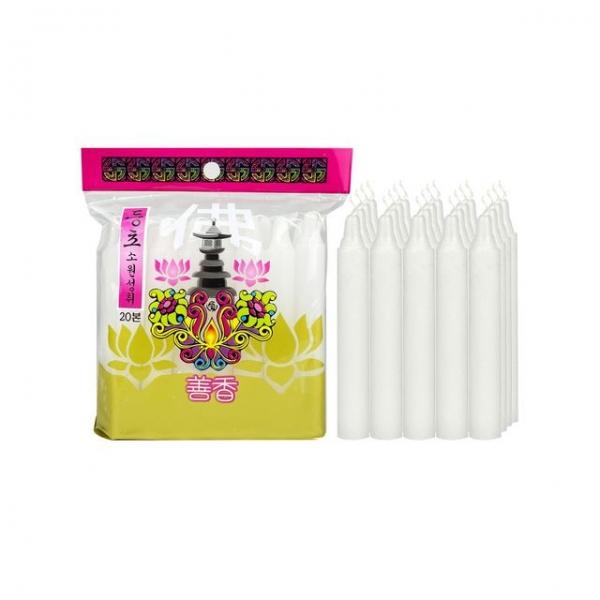 선향양초 등초 20입 -O