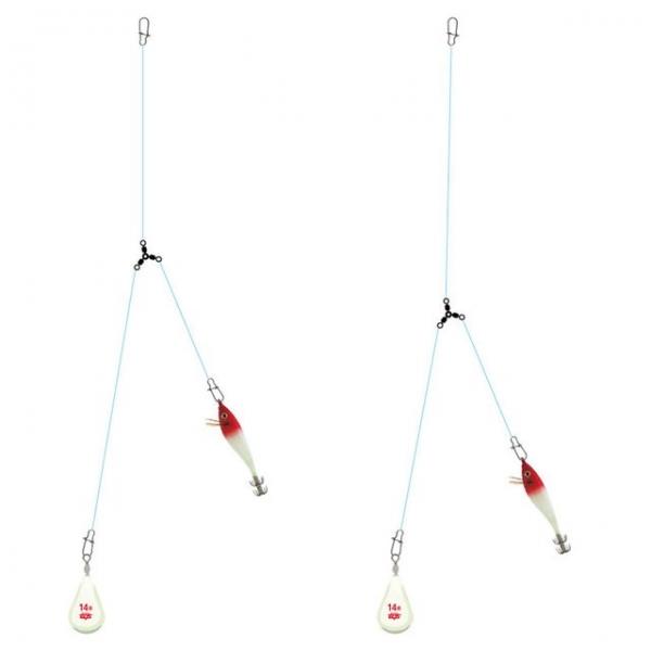 대용량 루어스냅 갑오징어 전용 가지 채비 10팩