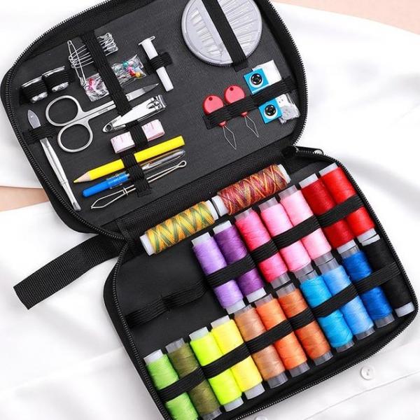 가정용 재봉 휴대용 여행 반짇고리 바늘 실 바느질 세