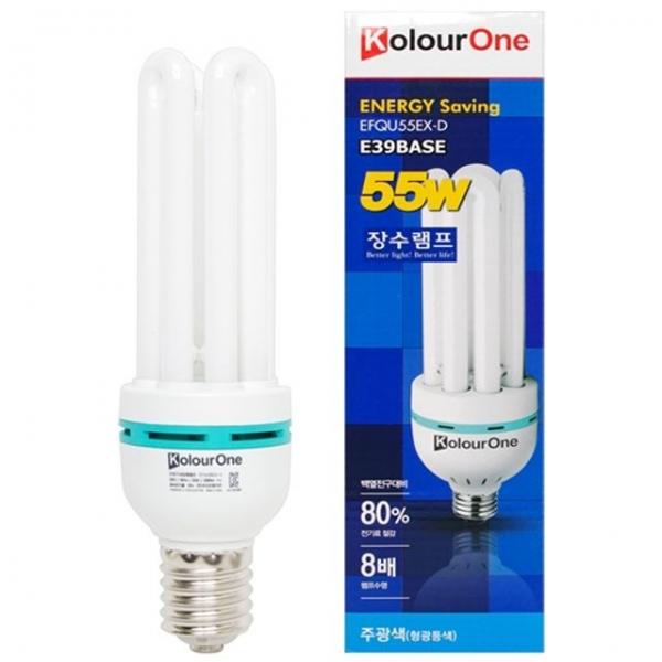 장수램프 EL55W E39BASE 전구(주광색)