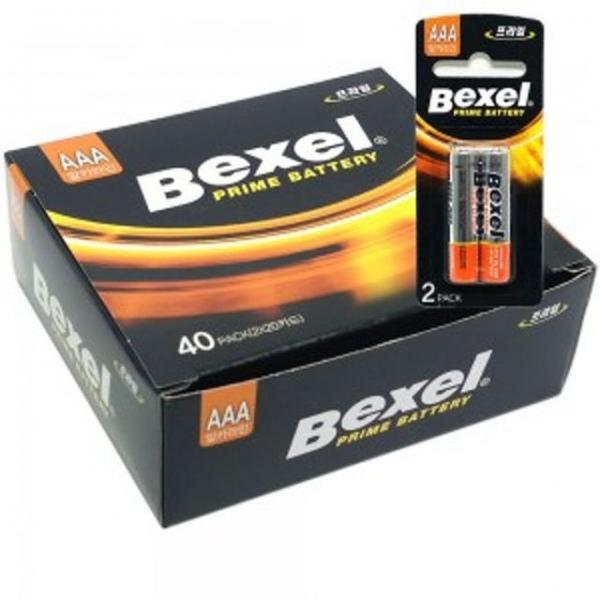 백셀 알카라인 AAA건전지 박스 리모컨 시계 배터리