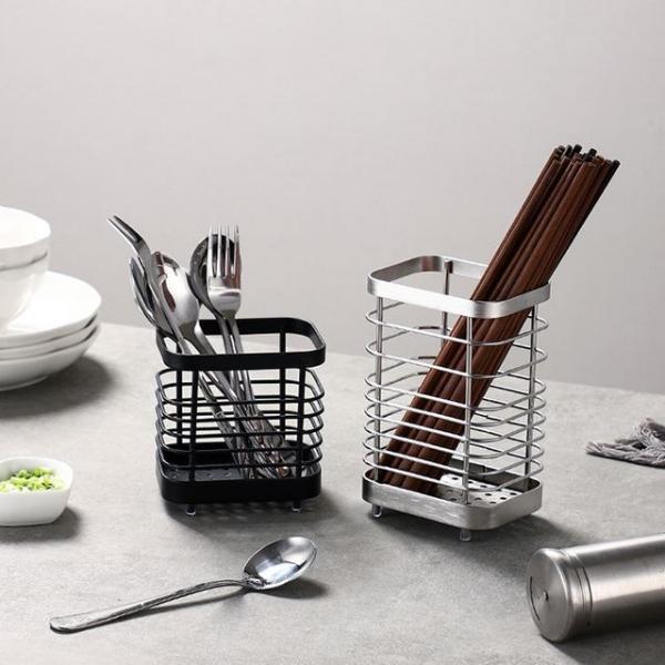 주방 수납 수저통 홀더 가정용 젓가락 정리 대형