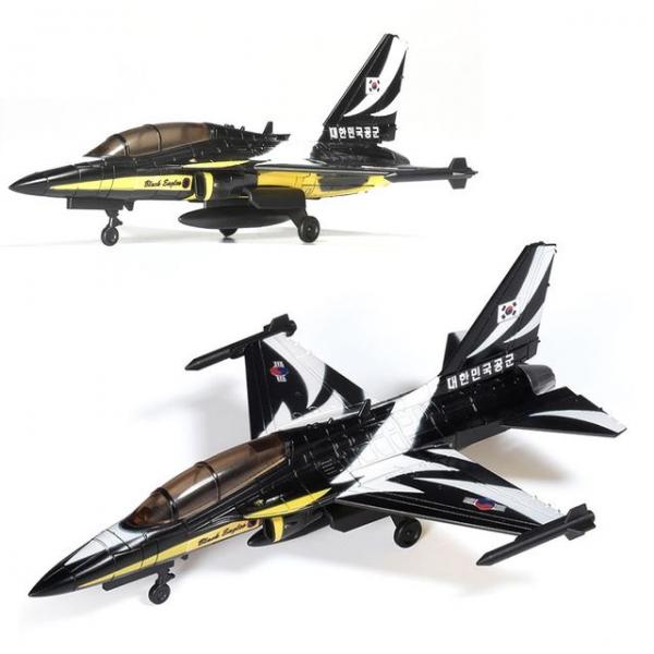 프라모델 전투기만들기 4D키트 T-50B 블랙이글스