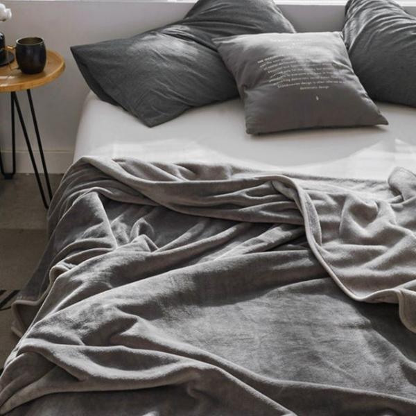 극세사 벨벳 담요 사계절 이불 캠핑 차박 블랭킷 소형