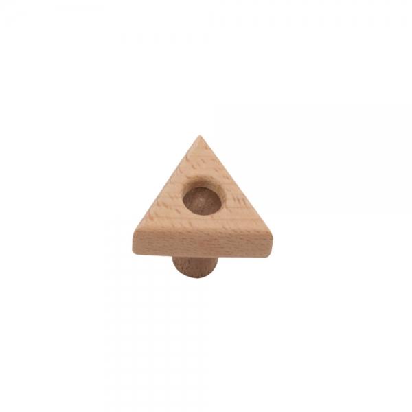 원목 삼각기둥 1구 가구손잡이 33mm