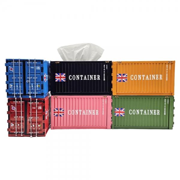 컨테이너 모양 각티슈 휴지케이스