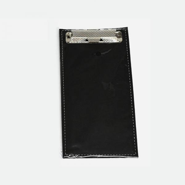 업소용 블랙 인조가죽 영수증 클립보드 대