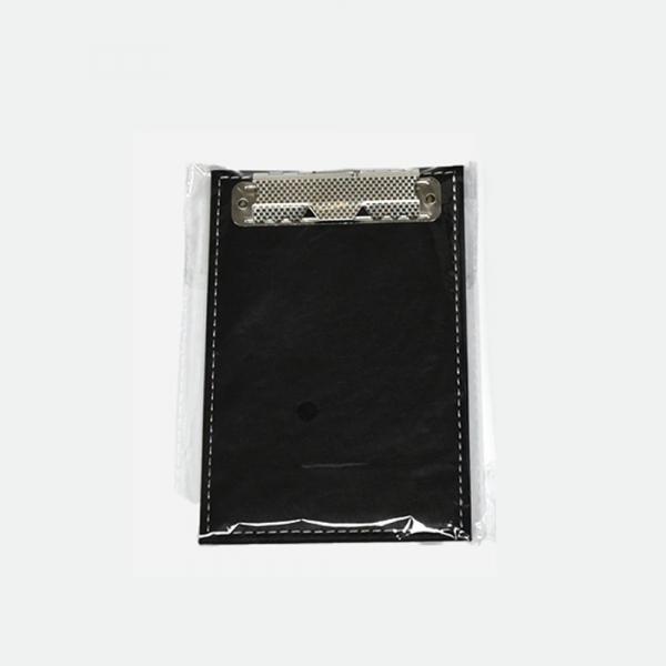 업소용 블랙 인조가죽 영수증 클립보드 소
