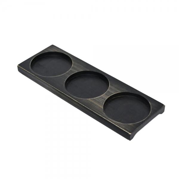 나무목판 3구 소스 양념통 받침대