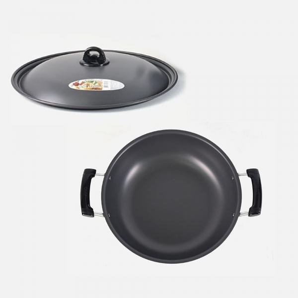 업소용 경질 양수 튀김팬 55cm