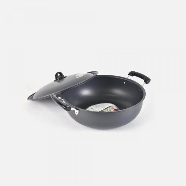 업소용 경질 양수 튀김팬 30cm