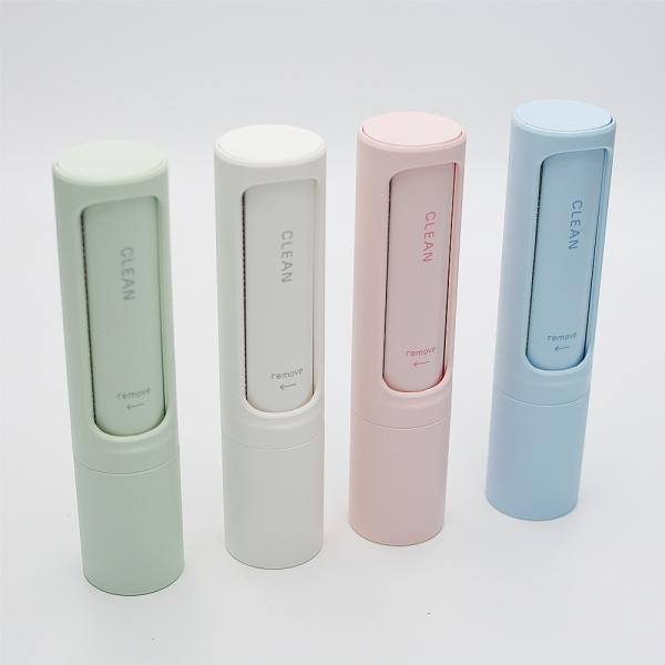 휴대용 회전 옷솔 머리카락 털 제거기