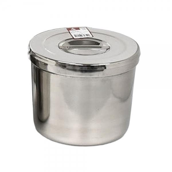 업소용 유광 스텐 소스통 왕대 뚜껑포함